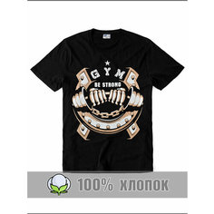 Футболка спортивная RexTex, размер 54, черный