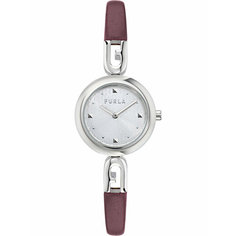 Наручные часы FURLA, серебряный, бордовый