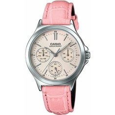 Наручные часы CASIO Collection, розовый, серебряный