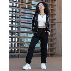 Костюм спортивный BUY-TEX.RU спортивный женский, размер 50, черный