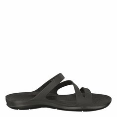 Шлёпанцы Crocs, размер W11 US, black