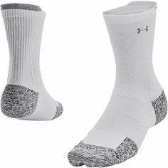Носки Under Armour UA AD Run Cushion 1pk Mid, размер MD, белый