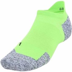 Носки Under Armour UA AD Run Cushion 1pk NS Tab, размер SM, зелeный