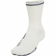 Носки Under Armour UA AD Playmaker 1pk Mid, размер LG, белый
