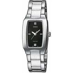 Наручные часы CASIO, серебряный, черный