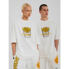 Футболка спортивная ТВОЕ, размер XXL, белый/белый