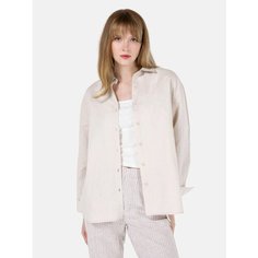 Рубашка COLINS Relaxed Fit, размер XL, бежевый