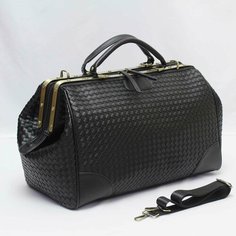 Саквояж DAVID JONES, 37 л, 24х31х50 см, ручная кладь, черный