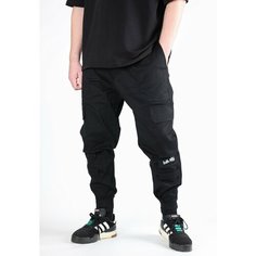 Брюки джоггеры BLK CROWN, размер L, черный 2