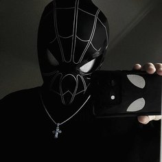 Маска человека паука / Глаза могут светиться / Электрическое управление кольцом Нет бренда