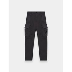 Брюки карго C.P. COMPANY Stretch Sateen Ergonomic, размер 48, темно-коричневый