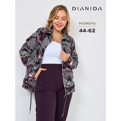 Костюм спортивный Dianida, размер 62, фиолетовый