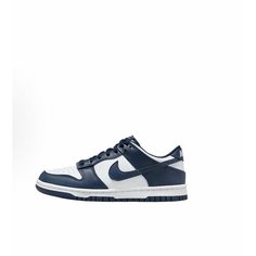 Кроссовки NIKE Dunk Low, размер 24 CM, midnight navy