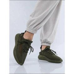 Кроссовки , размер 37, хаки Без бренда