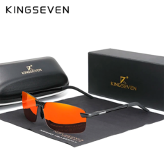 Солнцезащитные очки KINGSEVEN, оранжевый
