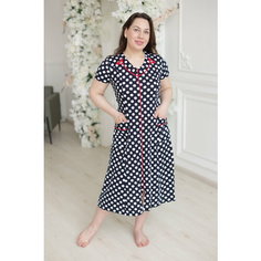Халат для кормящих мам Comfort FASHION Халат-сарафан, размер 3XL, черный