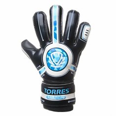 Torres Вратарские перчатки TORRES, размер 8, черный, голубой