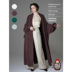 Кардиган Стильный Шов, размер ONE SIZE, , коричневый