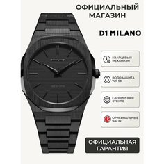 Наручные часы D1 Milano Ultra Thin, черный