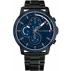 Наручные часы TOMMY HILFIGER, черный/синий
