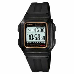 Наручные часы CASIO, черный/оранжевый