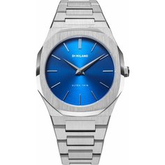 Наручные часы D1 Milano Ultra Thin, серебристый/синий