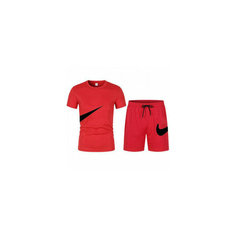 Форма спортивная NIKE, размер S, красный/черный