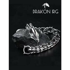 Браслет DRAKON IRG, серебристый