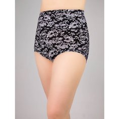 Трусы Daiyingxue, размер size F, черный с принтом