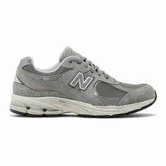Кроссовки New Balance 2002R, размер 44 EU, белый, серебряный, черный, серый