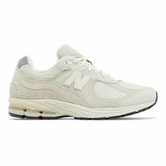 Кроссовки New Balance 2002R, размер 44.5 EU, белый, бежевый, черный, серый
