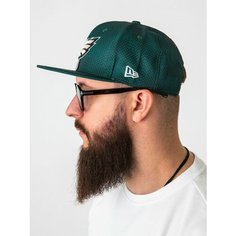 Кепка NEW ERA для мужчин, размер Регулируемый, зелeный