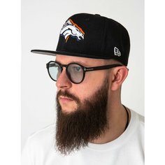 Кепка NEW ERA для мужчин, размер Регулируемый, черный