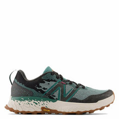 Кроссовки New Balance, размер US:10, черный, зеленый