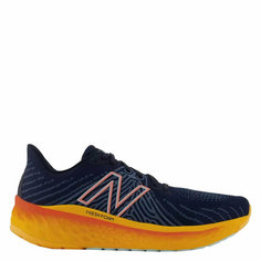 Кроссовки New Balance, размер US:12,5, синий, оранжевый
