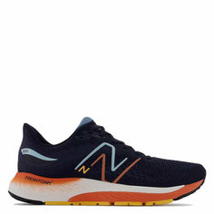 Кроссовки New Balance, размер US:8,5, оранжевый, черный