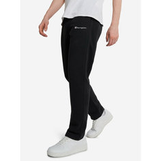 Брюки спортивные Champion straight hem pants, размер M [Champion_М_Одежда_LTR], черный