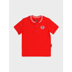 Поло crockid КР 302767/красный к550, размер 52/92, красный