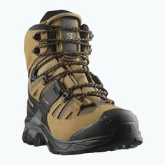 Ботинки хайкеры Salomon QUEST 4, размер UK 9; EUR 43 1/3; USA 9,5; 27,5 см (примерно на российский 42*), коричневый, черный