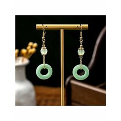 Серьги непарные, жемчуг имитация, акрил, эмаль, желтый, зеленый be Self True Jewel
