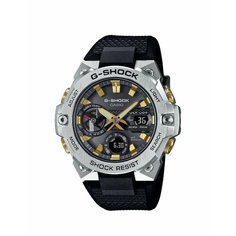 Наручные часы CASIO G-Shock, серый, черный, серебряный, золотой