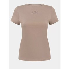 Футболка CALVIN KLEIN, размер S, коричневый