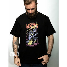 Футболка Death to Mortals Рыцарь, размер XXL, черный