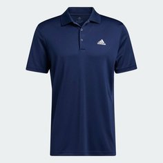 Поло adidas Performance Primegreen, размер 44-46, темно-синий