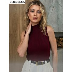 Топ EMBERENS, размер L, бордовый