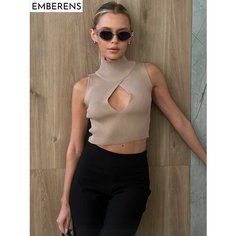 Топ EMBERENS, размер L, бежевый