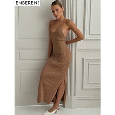 Платье EMBERENS Весна-лето 2025, размер 40-48, бежевый