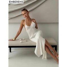 Платье EMBERENS Весна-лето 2025, размер 40-48, белый