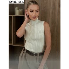 Топ EMBERENS, размер L, молочный, молочный