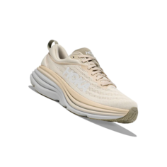 Кроссовки HOKA ONE ONE Bondi 8, полнота 2E, размер US8.5EE/UK8/EU42/JPN26.5, бежевый